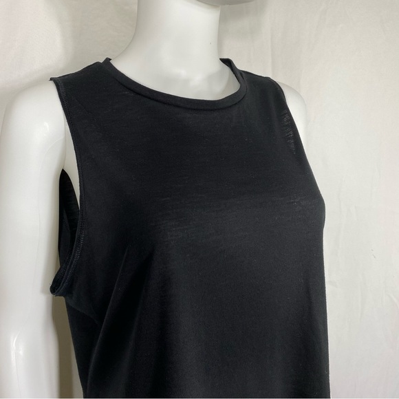 Athletic Works Black Sporty Muscle Tank - Picture 2 of 5
